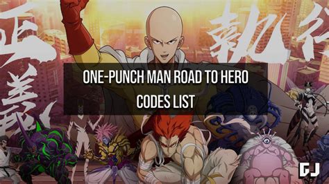 One-Punch Man Road to Hero Codes (March 2024)