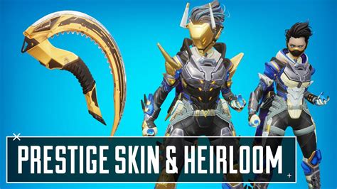 Seer Heirloom and Wraith Prestige skin Showcase - Apex Legends - YouTube