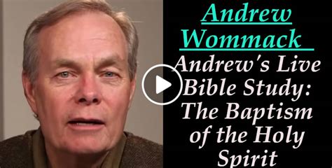 Andrew Wommack (October-08-2021) Andrew's Live Bible Study: The Baptism of the Holy Spirit