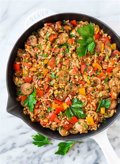 Italian Sausage and Rice {One Pot} - WellPlated.com