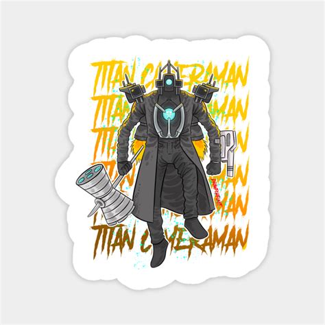 titan cameraman skibidi toilet by draw-for-fun | Sticker design, Funny ...