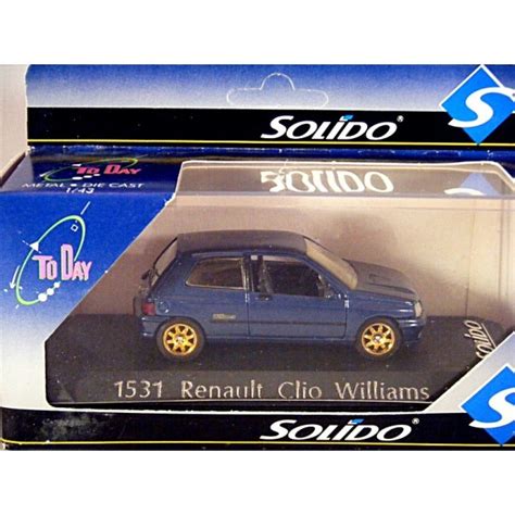 Solido - 1531 - Renault Clio Williams - Global Diecast Direct