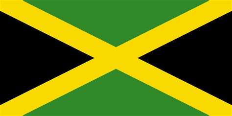 Clipart - Jamaican Flag