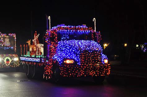 Lighted Truck Parade #9 | Truck lights, Christmas parade, Parades