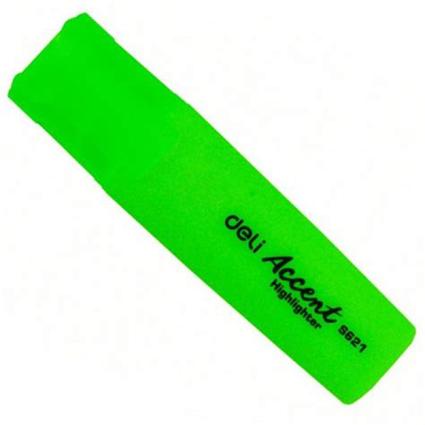 Buy Deli Highlighter - Green (pkt/10pcs) Online @ AED11.03 from Bayzon