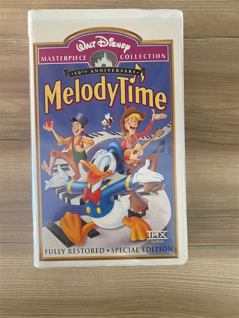 RARE Walt Disney’s Masterpiece Collection- 50th Anniversary Melody Time VHS - agrohort.ipb.ac.id