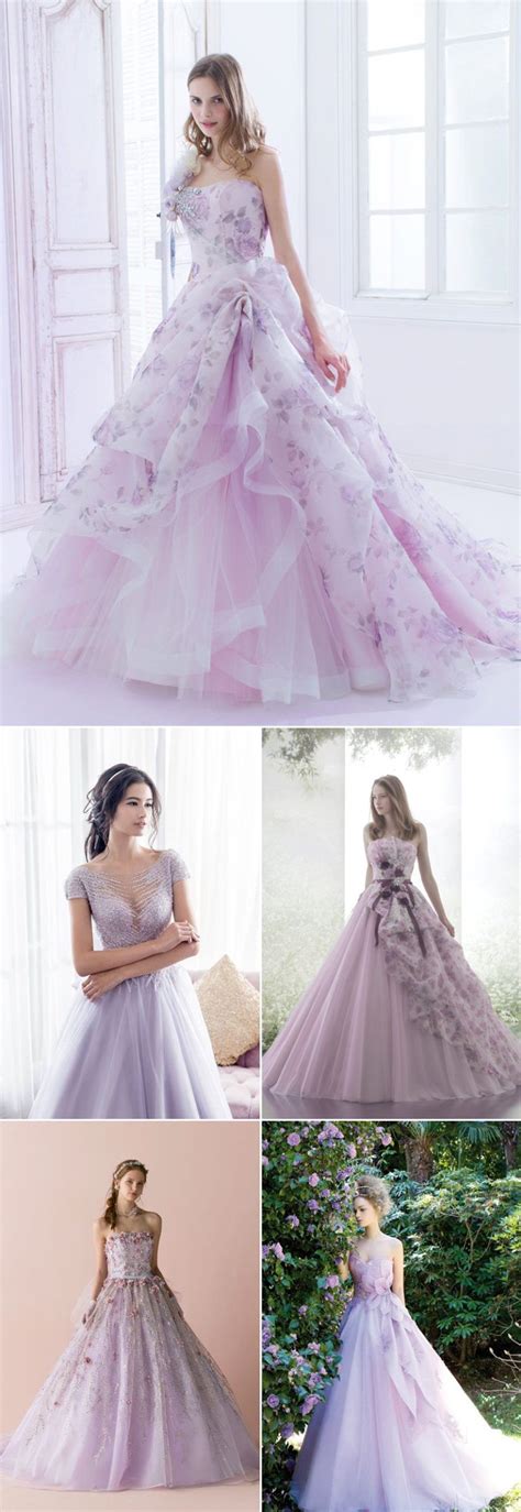 Light Purple Wedding Dress