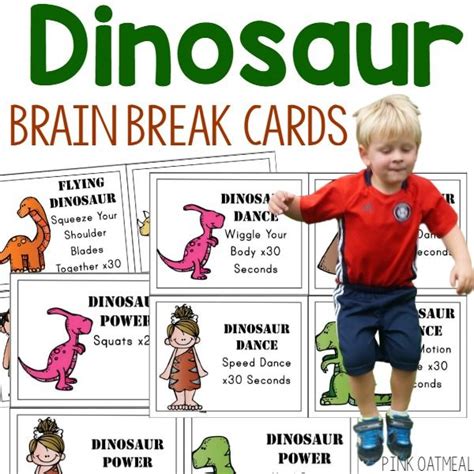 Dinosaur Gross Motor and Brain Break Ideas | Brain breaks, Dinosaurs preschool, Dinosaur activities