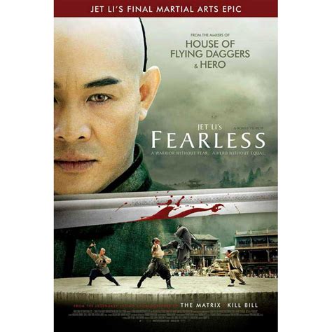 Fearless - movie POSTER (Style B) (27" x 40") (2006) - Walmart.com ...