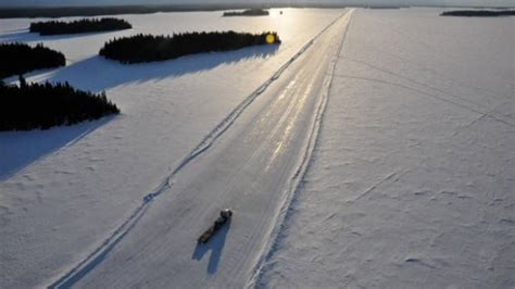 Manitoba's winter road system finally opens for season about a month late | CBC News