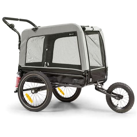 Husky Vario 2-in-1 dog trailer & dog buggy | approx. 240 litres volume | material: 600D Oxford ...