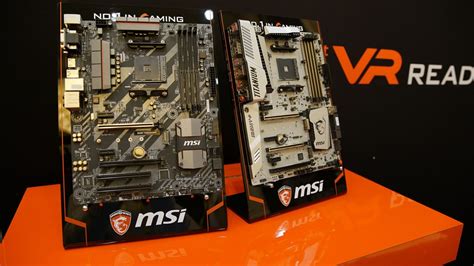 MSI Shows Off AMD AM4 X370 Motherboards For RYZEN CPUs