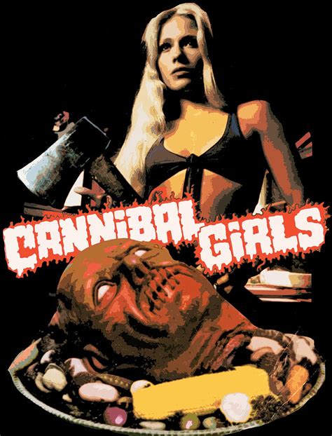 Cannibal Girls 1973 Poster stars Painting by Stewart Matthews | Pixels