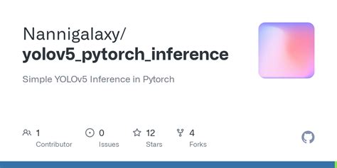 GitHub - Nannigalaxy/yolov5_pytorch_inference: Simple YOLOv5 Inference in Pytorch