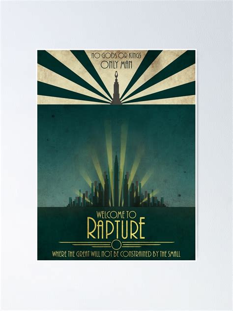 "Bioshock Rapture ADV Poster " Poster for Sale by Lemondeourien | Redbubble