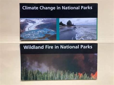 CLIMATE CHANGE GLOBAL Warming Wildfires Drought Weather National Park Brochures £3.13 - PicClick UK