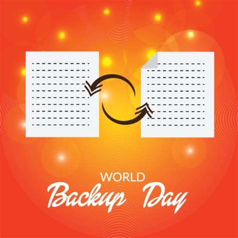 World Backup Day Background. 23541280 Vector Art at Vecteezy