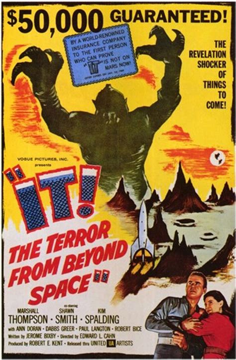 It the Terror from Beyond Space Movie Poster (11 x 17) - Item # MOV198456 - Posterazzi