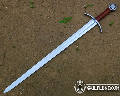 ROHAN, medieval sword forged, sharp replica - wulflund.com