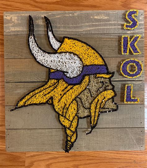 Minnesota Vikings SKOL | Etsy