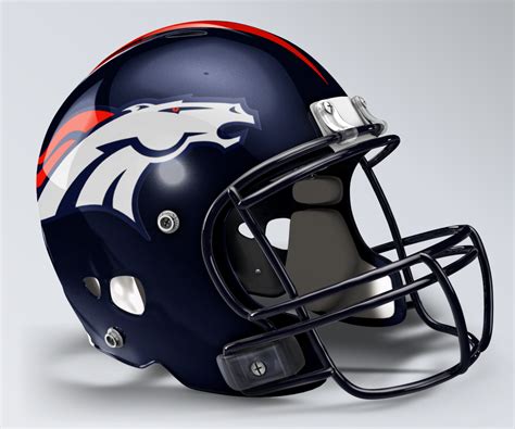 Denver Broncos Helmet (With images) | Football helmets, Broncos helmet ...