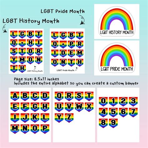 LGBT Pride Month, LGBT History Month, Printable Quotes, Classroom Decor ...