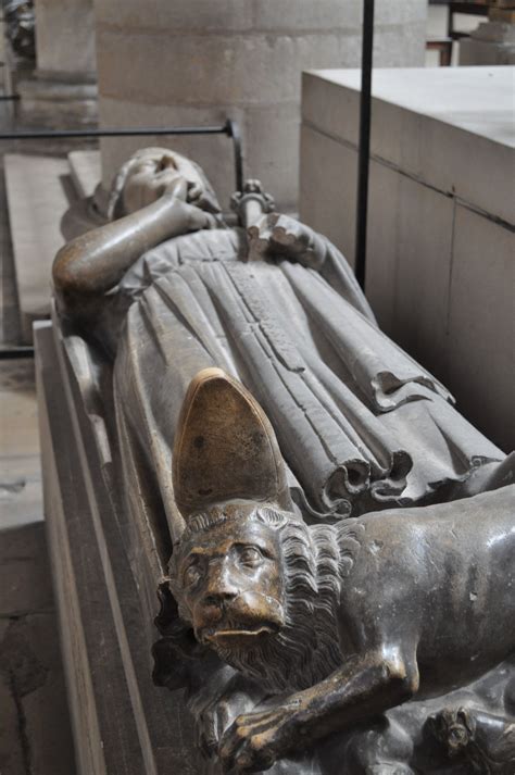 Rouen. Tomb of Richard the Lionheart in Rouen Cathedral. Tomb only contains his heart. In 2012 ...