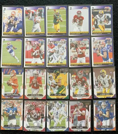 The 2021 NFL Rookie Class As Investments - Cardlines