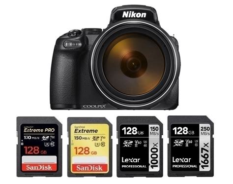 Best Memory Cards for Nikon COOLPIX P1000 | Nikon Camera Rumors