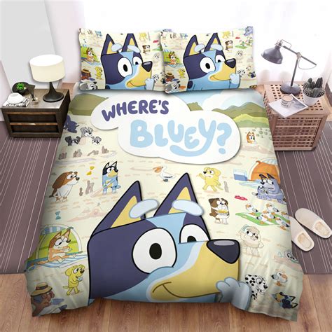 Where Is Bluey? Bed Sheets Spread Duvet Cover Bedding Sets ...