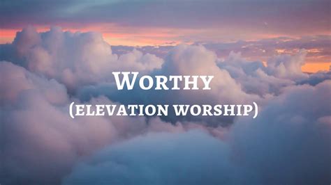 Worthy | Elevation Worship | Piano Cover - YouTube