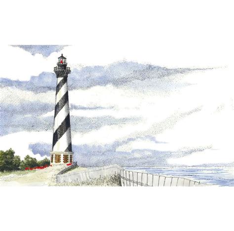 Lighthouse Cape Hatteras North Carolina giclee - Janet Francoeur Fine Art