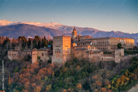 Alhambra palace, Granada, Spain Stock Photo | Adobe Stock