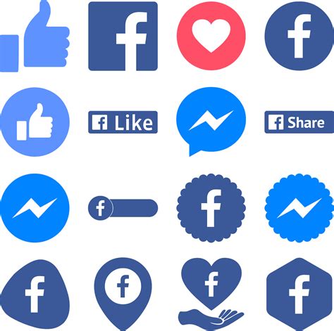 Facebook Like Icon Vector at Vectorified.com | Collection of Facebook Like Icon Vector free for ...