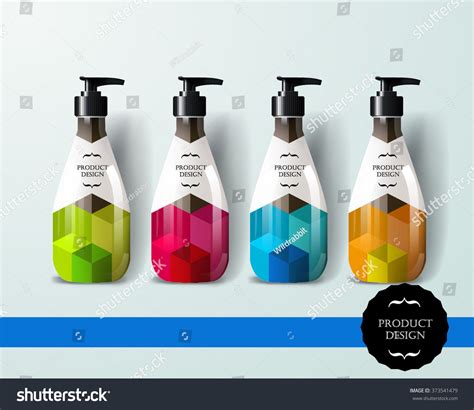 Mockup Template Branding Product Designs Isolated Stock Vector (Royalty Free) 373541479