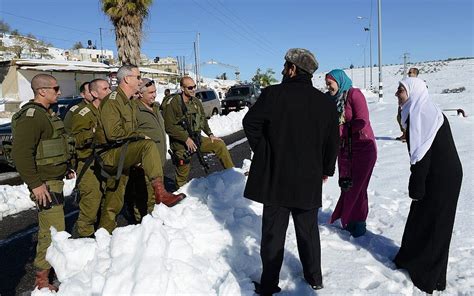 When the IDF's chief of staff had a snowball fight with a Palestinian ...