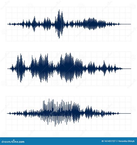 Seismograph Diagram Records Intensity Of Seismic Activity Cartoon ...