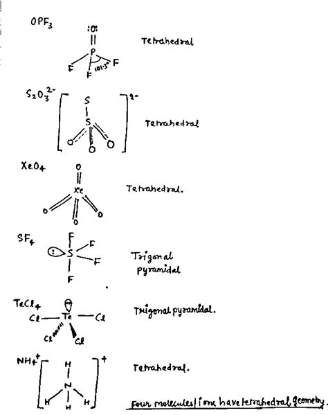 Icl Molecular Geometry