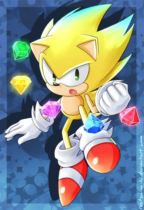 Super Sonic by natsu-no-hi on deviantART | Sonic, Cómo dibujar a sonic, Shadow sonic