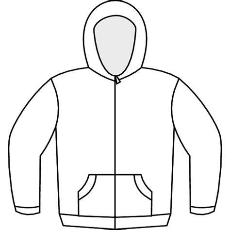 Free Black Hoodie Vector - ClipArt Best