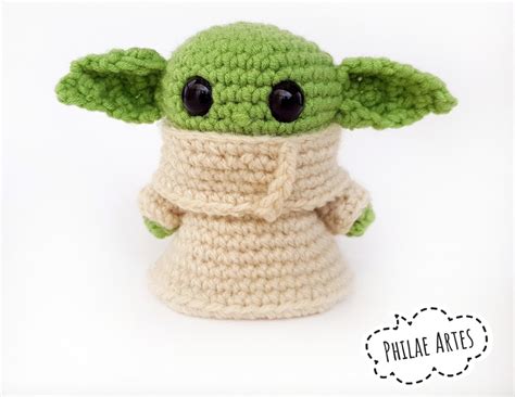 Large Baby Yoda Crochet Pattern