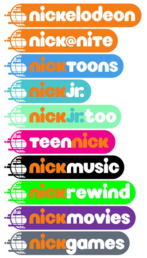 Nickelodeon Concept Logos by DevMiguel on DeviantArt