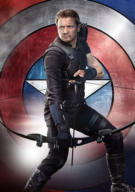 "Captain America: Civil War" character poster artwork, 2016. Jeremy ...