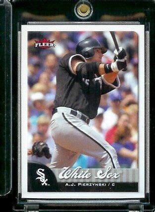 2007 Fleer Baseball # 265 A.J. Pierzynski - White Sox - MLB Trading ...