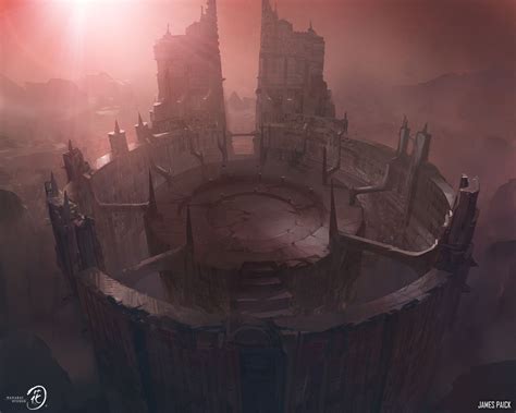 Hanakai – Arena Aerial Shot Concept Design, James Paick | Fantasy concept art, Fantasy art ...