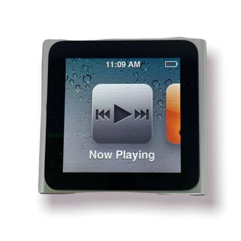 Apple iPod Nano 6th Gen 8GB Silver | MP3 Music Player | Used Like New ...