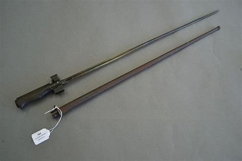 French Lebel Bayonet with Scabbard - Edged Weapons - Militaria & Weapons