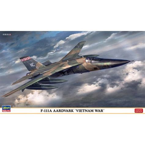 Hasegawa HA02441 1:72 F-111A Aardvark Vietnam War Aircraft Model Kit