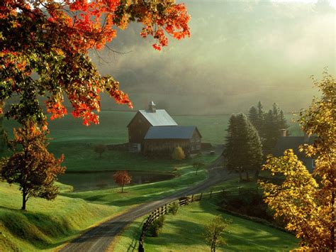 Architecture Wallpapers: Farms Wallpapers | Autumn wallpaper hd, Nature pictures, Architecture ...