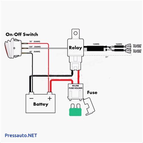 Relay Wiring Diagram Light Bar